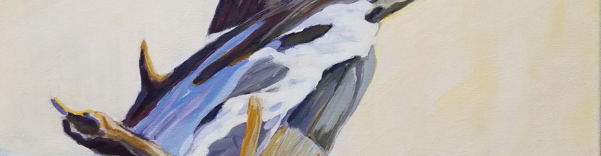 Drifted painting by Linda Lovisa