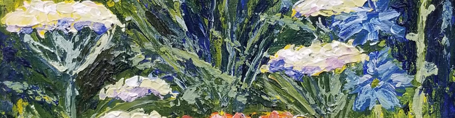 Meadow Flowers painting by Linda Lovisa