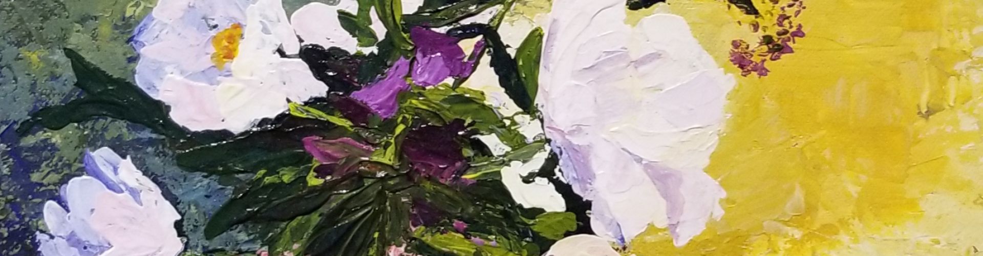 Spring Bouquet painting by Linda Lovisa