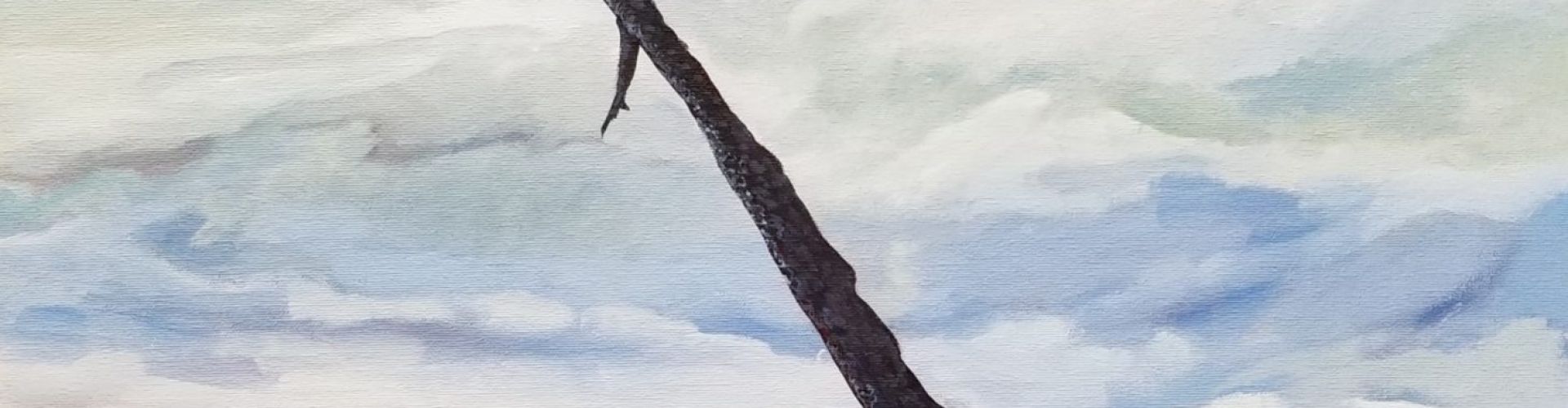 After the Fire painting by Linda Lovisa