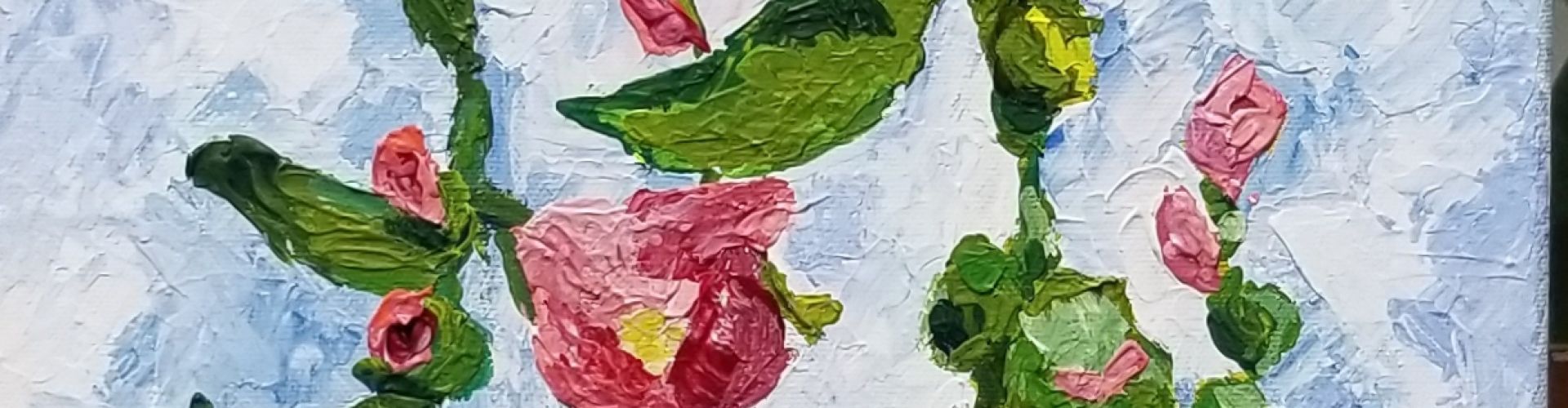 Feeling Summery painting by Linda Lovisa