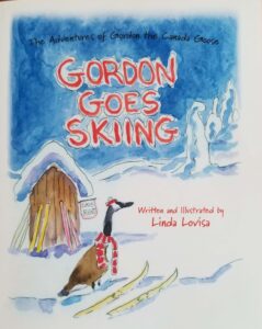 Gordon Goes Skiing illustrated book cover